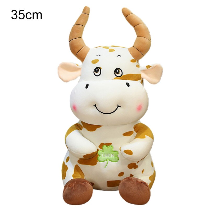 Cartoon cow shaped plush toyCuddly toys