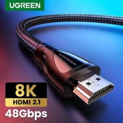 Ugreen - Cabo HDMI 2.1 - 8K/60Hz / 4K/120Hz - 48Gbps - HDR10 / HDCP2.2