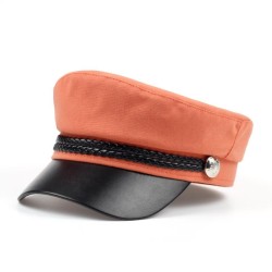 Boné elegante com viseira - estilo militar / capitão - unissex
