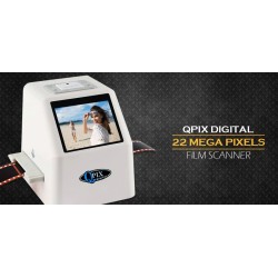 Negative film scanner - high resolution - 8-slide - digital film converter - 2.4"LCDCamera