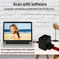Scanner de filme negativo - conversor de filme digital - 17,9 megapixels