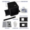 Scanner de filme negativo - conversor de filme digital - 17,9 megapixels