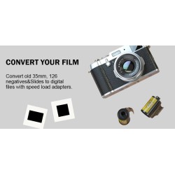 Scanner de filme negativo - conversor de filme digital - 17,9 megapixels