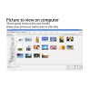 Scanner de filme negativo - conversor de filme digital - 17,9 megapixels
