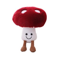 Almofada em forma de cogumelo - brinquedo de pelúcia