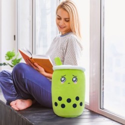 Boba tea cup - soft plush pillow - toyCuddly toys