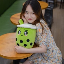 Boba tea cup - soft plush pillow - toyCuddly toys