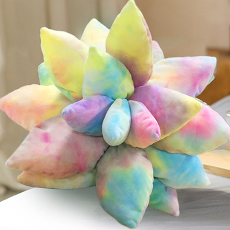 Decorative plush pillow - succulent cactus plantCushions