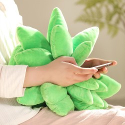 Decorative plush pillow - succulent cactus plantCushions
