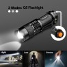 MECO Q5 - mini lanterna LED de alumínio - 500LM