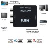 Adaptador conversor AV para HDMI AV2HDMI 1080p