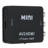 Adaptador conversor AV para HDMI AV2HDMI 1080p