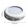 135W - Luz de crescimento LED - 3500 lúmens de espectro completo - ufo - redondo