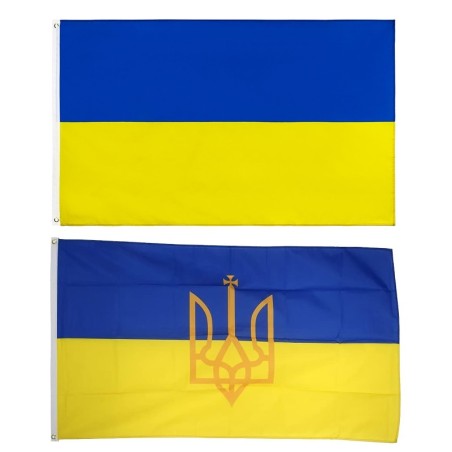 Bandeira nacional ucraniana - 150 * 90 cm