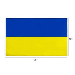 Bandeira nacional ucraniana - 150 * 90 cm