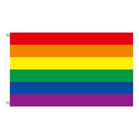 Banner pendurado - bandeira - LGBT / transgênero / pansexual / progresso / ORGULHO / arco-íris