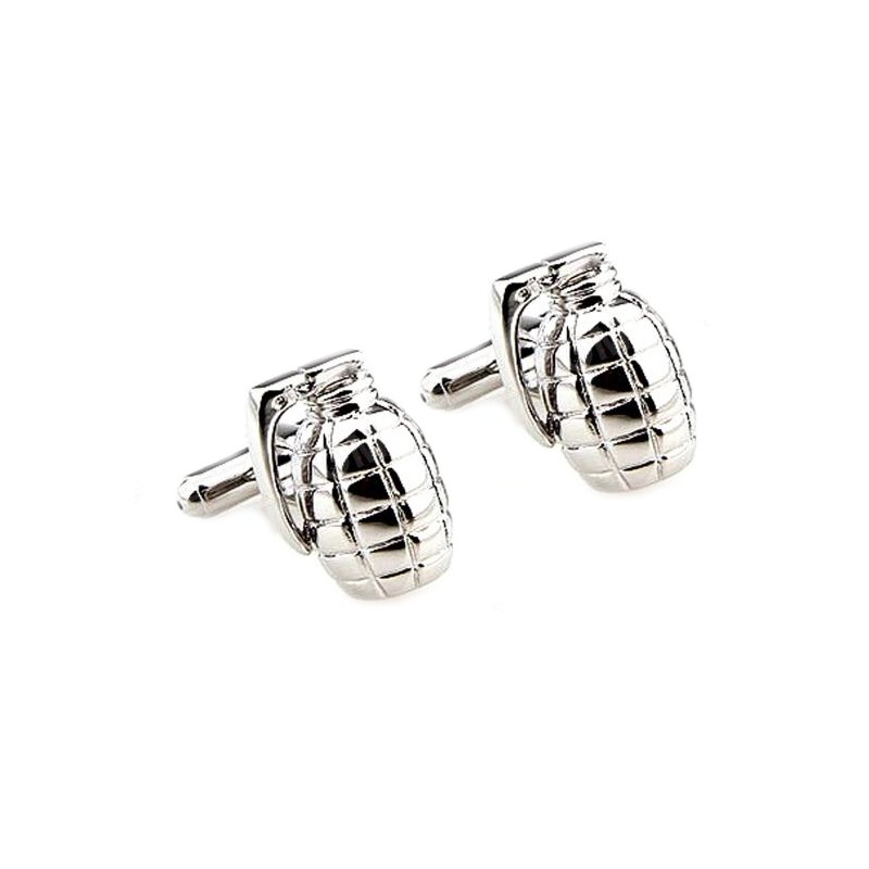 Hand grenade cufflinksCufflinks