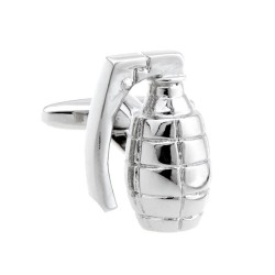 Hand grenade cufflinksCufflinks