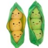 Brinquedo em forma de ervilha com bolas - estojo de pelúcia