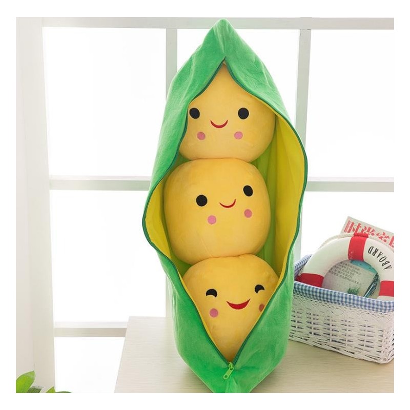 Pea shaped toy with balls - plush pencil caseCuddly toys