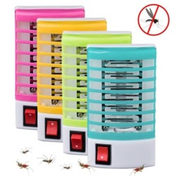 Exterminador de mosquitos elétrico - tomada de parede - luz noturna LED