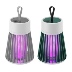 Exterminador de mosquitos elétrico - LED / lâmpada UV - USB / recarregável