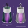 Exterminador de mosquitos elétrico - LED / lâmpada UV - USB / recarregável