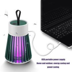 Exterminador de mosquitos elétrico - LED / lâmpada UV - USB / recarregável