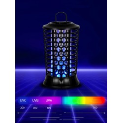 Lâmpada para matar mosquitos - armadilha - luz noturna elétrica - USB - LED - UV