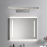 Candeeiro de parede LED moderno - luz de espelho - aço inoxidável