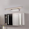 Candeeiro de parede LED moderno - luz de espelho - aço inoxidável