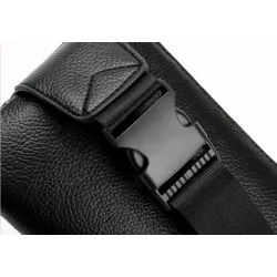 Bolsa multifuncional de ombro / cintura - uma carteira pequena - com zíperes / bolsos