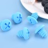 Rolha de garrafa de vinho - tampas de silicone - em forma de parafuso - 5 peças
