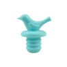 Rolha de garrafa de vinho - silicone - em forma de pássaro