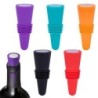 Rolha de garrafa de vinho de silicone - à prova de vazamento - reutilizável