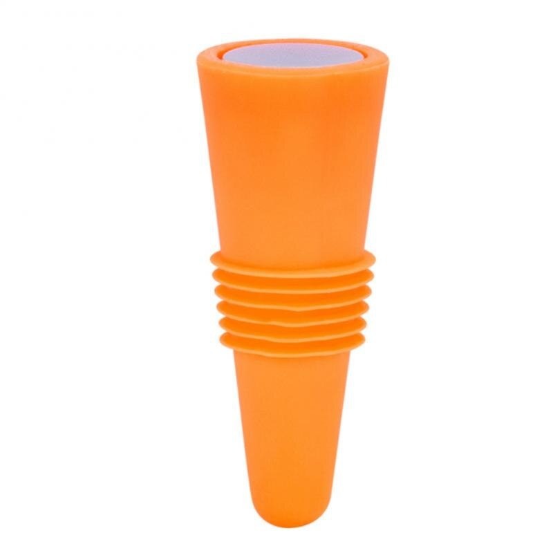 Rolha de garrafa de vinho de silicone - à prova de vazamento - reutilizável