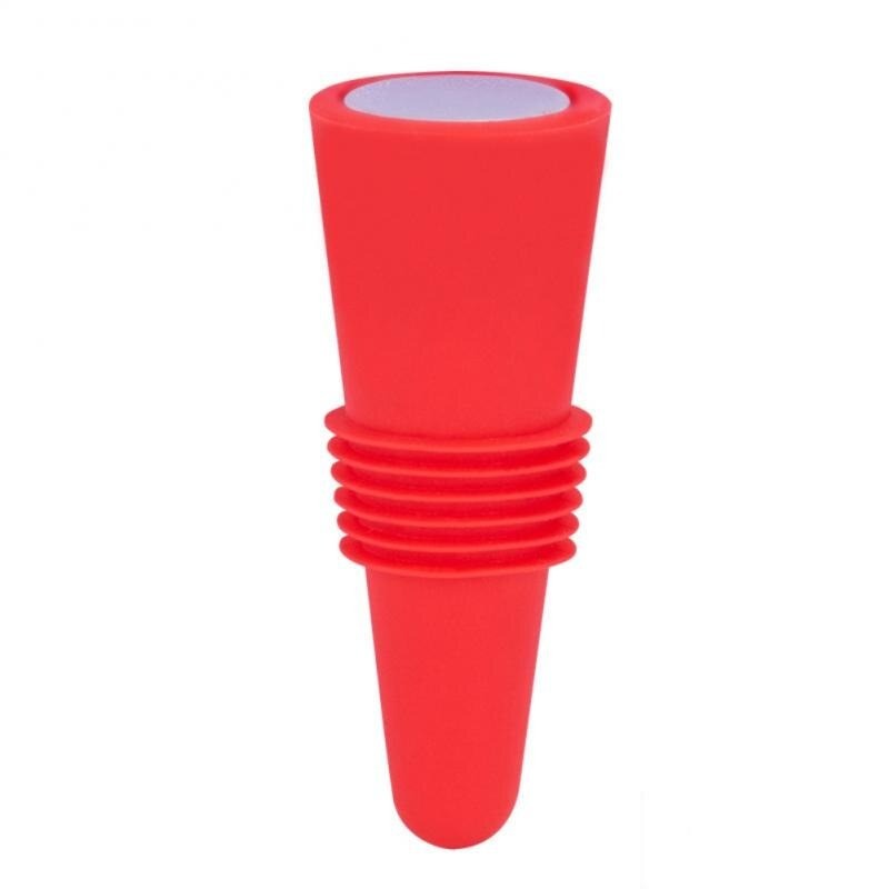 Rolha de garrafa de vinho de silicone - à prova de vazamento - reutilizável