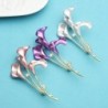 Elegant brooch - 3-flower lily - with crystalsBracelets