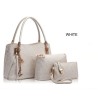 Bolsas de couro luxuosas - conjunto de 3 peças