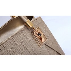 Luxurious leather bags - set 3 piecesSets