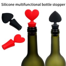 Rolha de garrafa de vinho / cerveja de silicone - à prova de vazamentos - reutilizável