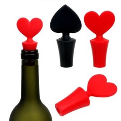 Rolha de garrafa de vinho / cerveja de silicone - à prova de vazamentos - reutilizável