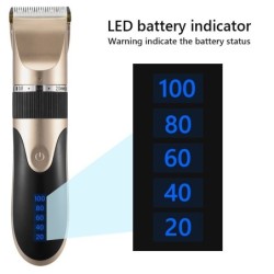 Máquina de cortar cabelo/barba profissional - aparador elétrico - 1200mAh