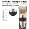 Máquina de cortar cabelo/barba profissional - aparador elétrico - 1200mAh