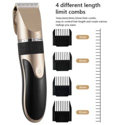 Máquina de cortar cabelo/barba profissional - aparador elétrico - 1200mAh