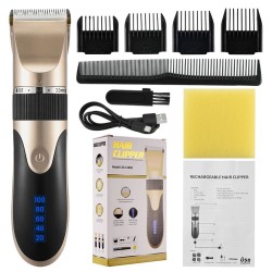 Máquina de cortar cabelo/barba profissional - aparador elétrico - 1200mAh