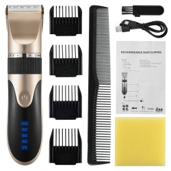 Máquina de cortar cabelo/barba profissional - aparador elétrico - 1200mAh