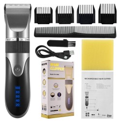 Máquina de cortar cabelo/barba profissional - aparador elétrico - 1200mAh