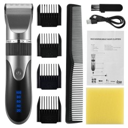 Máquina de cortar cabelo/barba profissional - aparador elétrico - 1200mAh