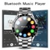 LIGE - Smart Watch luxuoso - tela de toque de círculo completo - Bluetooth - pressão arterial - à prova d'água